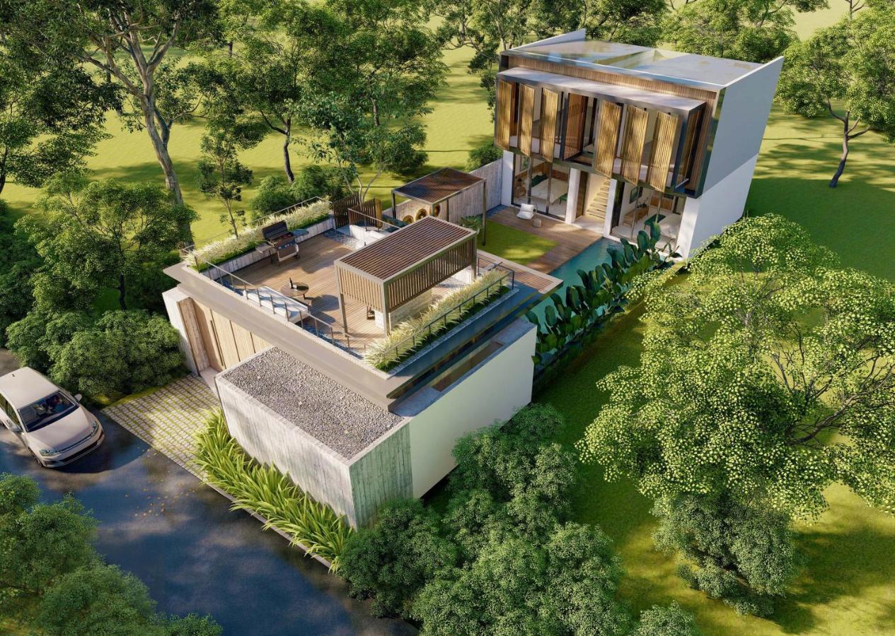 New 4 Bedroom 5 Min Walk To Berawa Beach Enclosed Livng Чангу Екстер'єр фото
