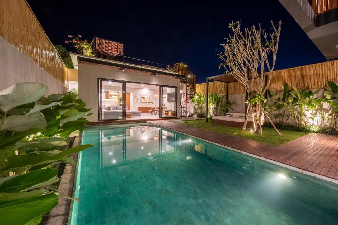 New 4 Bedroom 5 Min Walk To Berawa Beach Enclosed Livng Чангу Екстер'єр фото