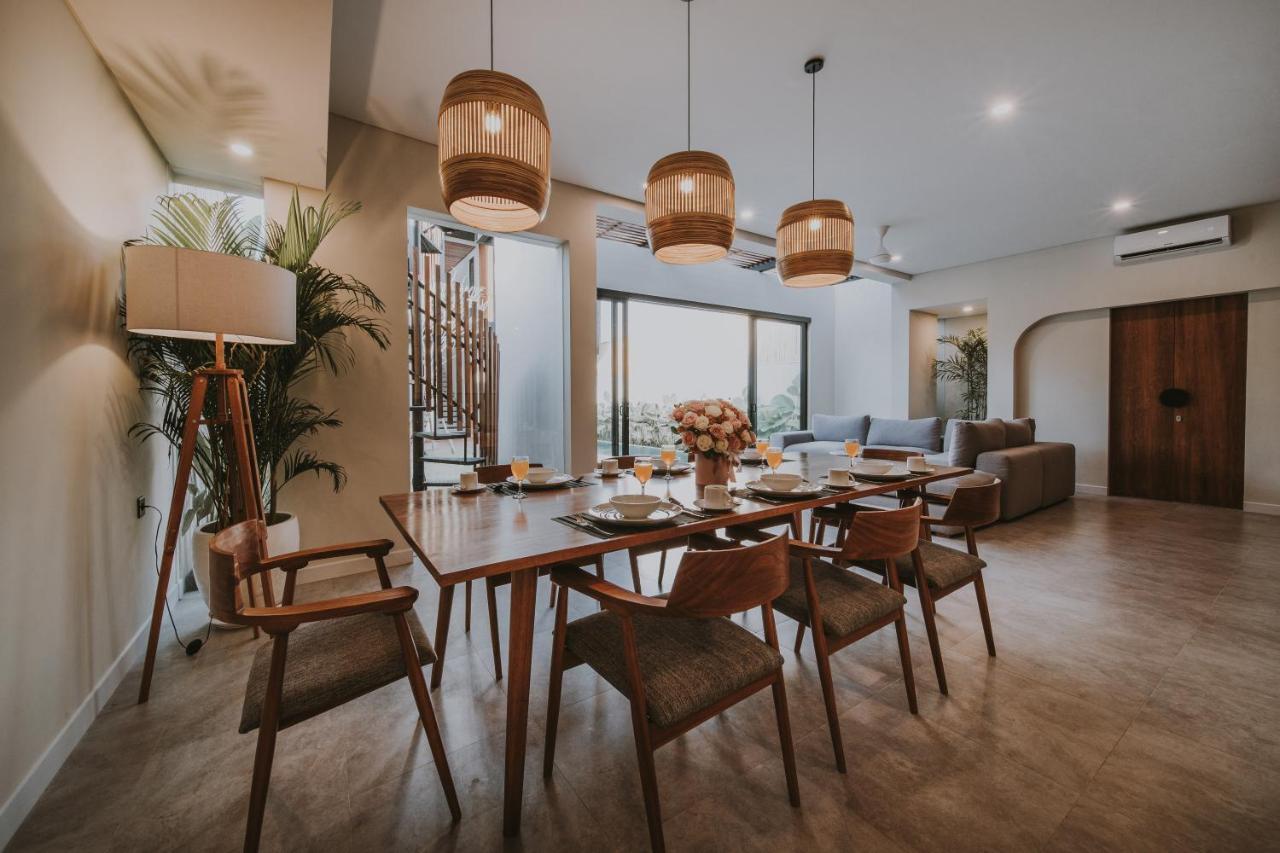 New 4 Bedroom 5 Min Walk To Berawa Beach Enclosed Livng Чангу Екстер'єр фото
