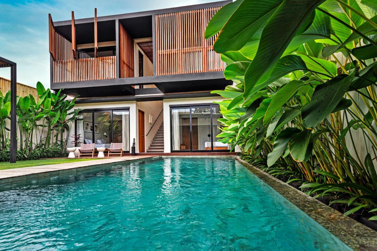 New 4 Bedroom 5 Min Walk To Berawa Beach Enclosed Livng Чангу Екстер'єр фото