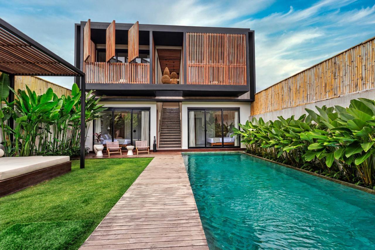New 4 Bedroom 5 Min Walk To Berawa Beach Enclosed Livng Чангу Екстер'єр фото